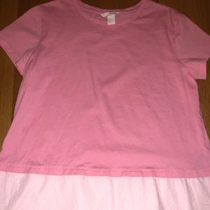 Pink H&M shirt
